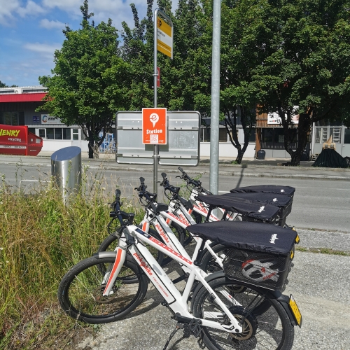 Nouvelle station Pick-e-Bike à Littoral Parc à Etoy !