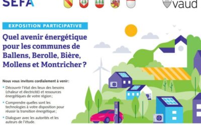 Expositions participatives pour les habitants de Ballens, Berolle, Bière, Mollens et Montricher