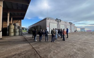 Visite du biogaz de St-George avec nos clients AGIA